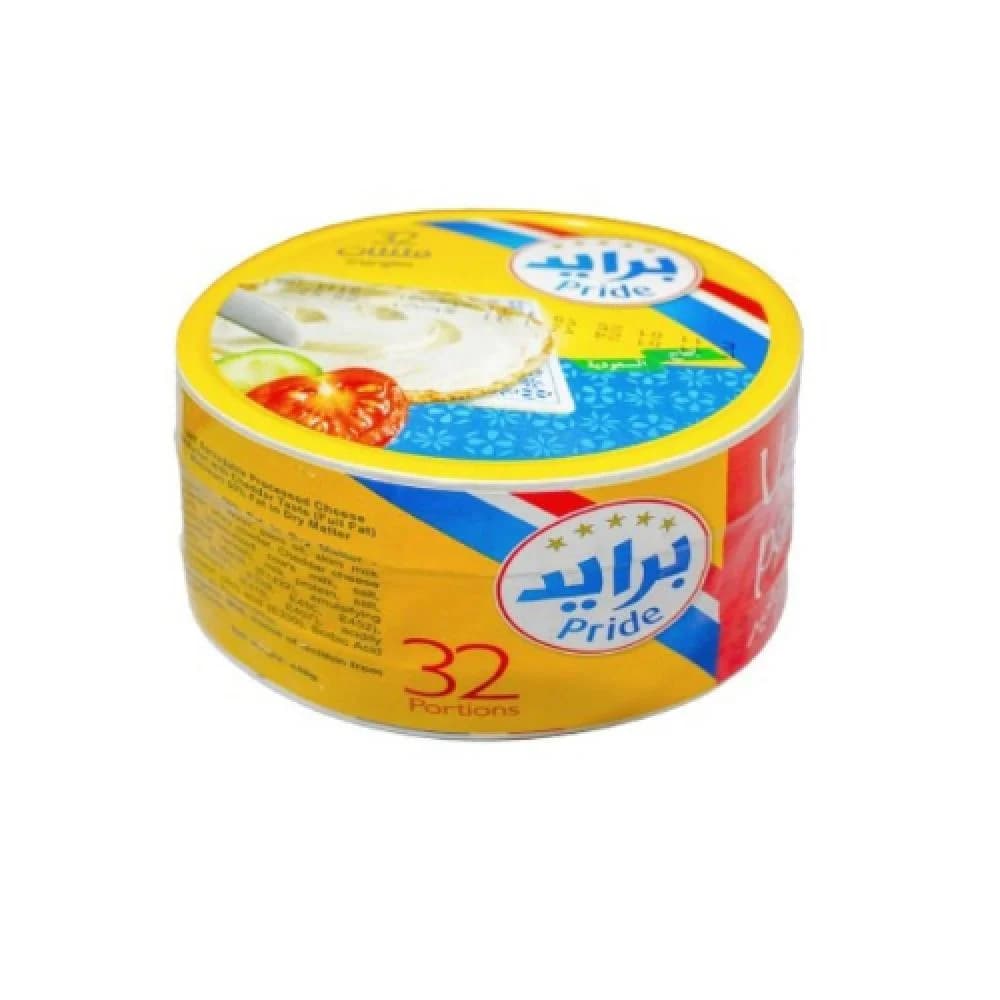 جبنة برايد عبوه 32 قطعة 448 جرام