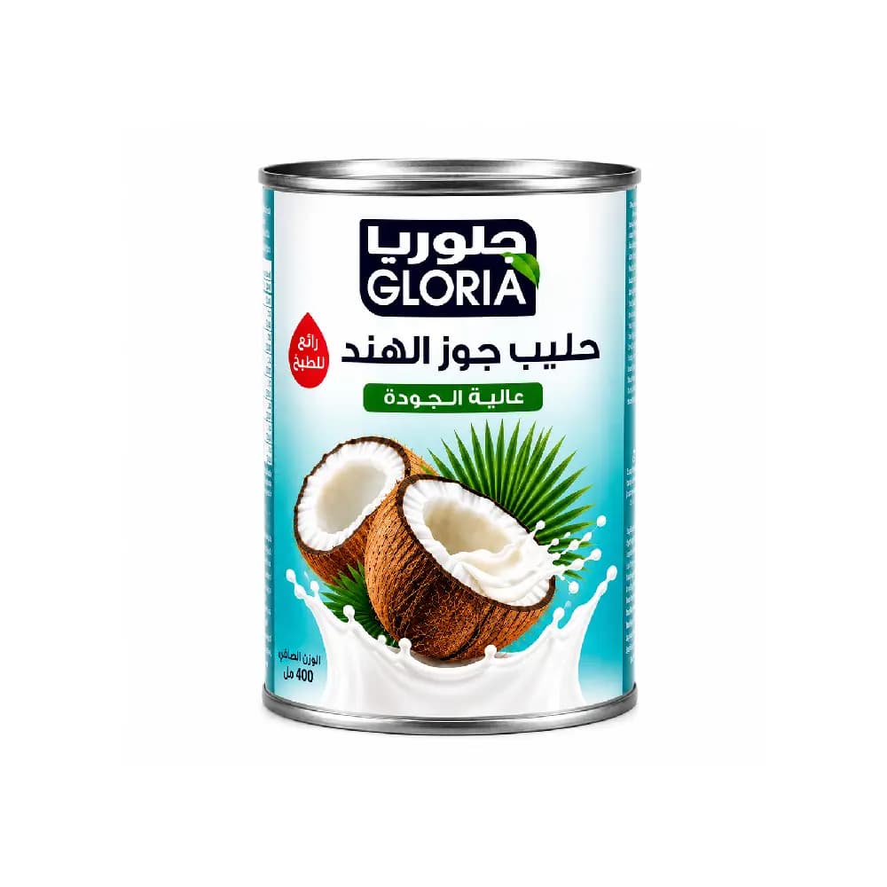 حليب جوز الهند جلوريا 400 مل