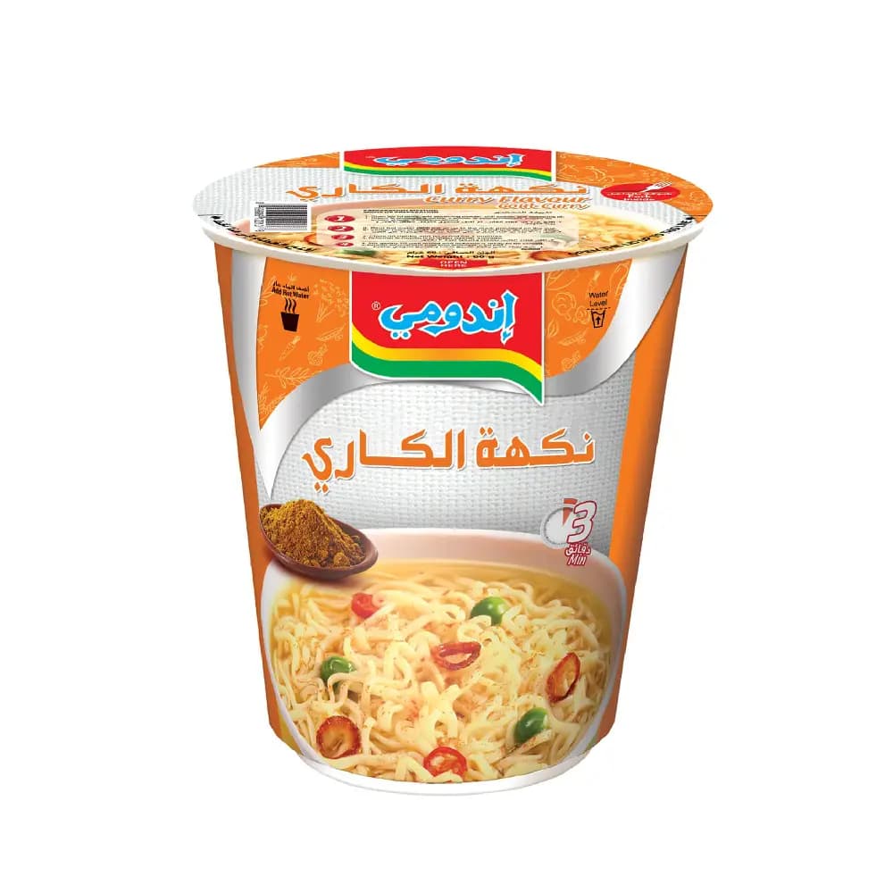 اندومي كاسه نكهة كاري 60 جرام