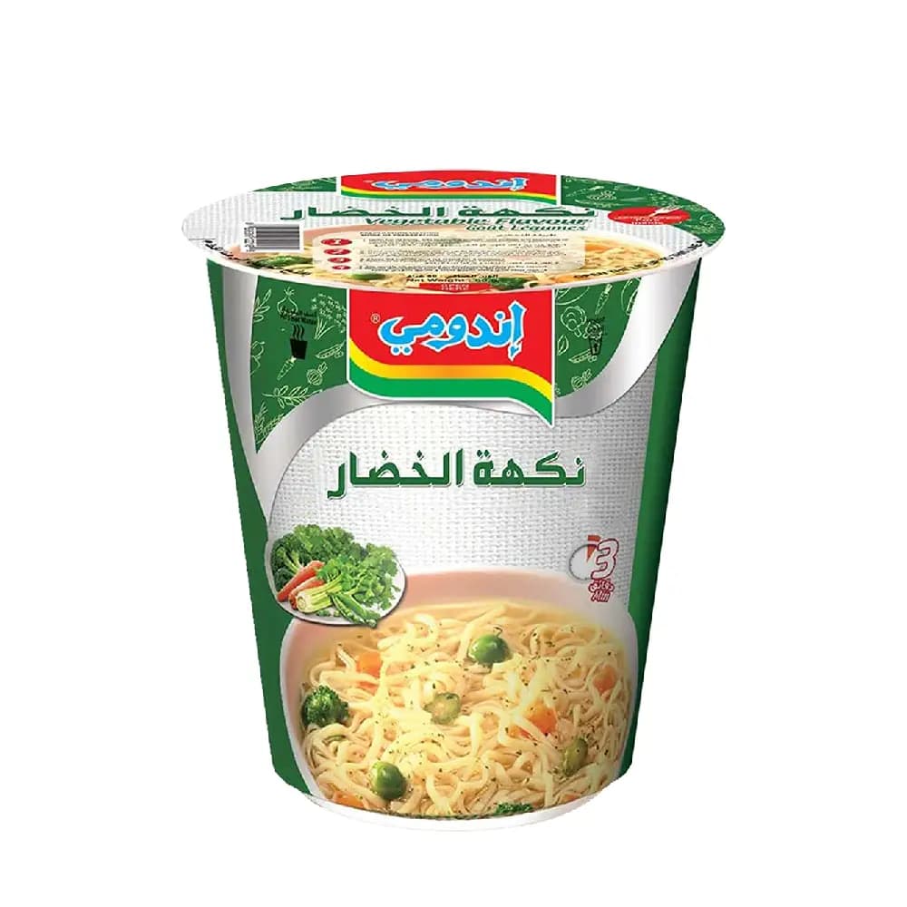 اندومي كاسه نكهة خضار 60 جرام