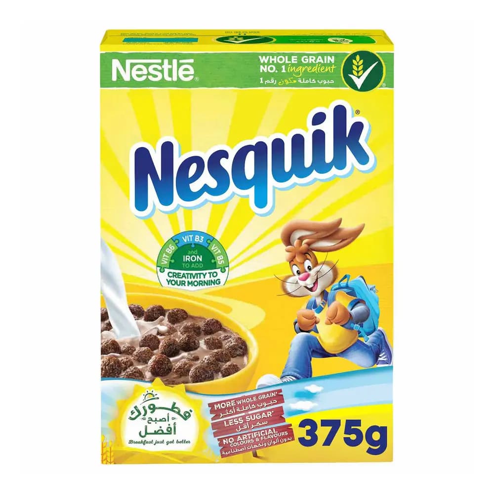 نستله نيسكويك اصفر 375 جرام