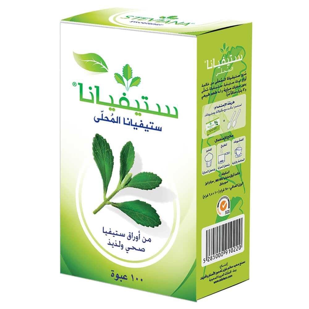 سكر استيفيانا محلى 25جم * 100ظرف