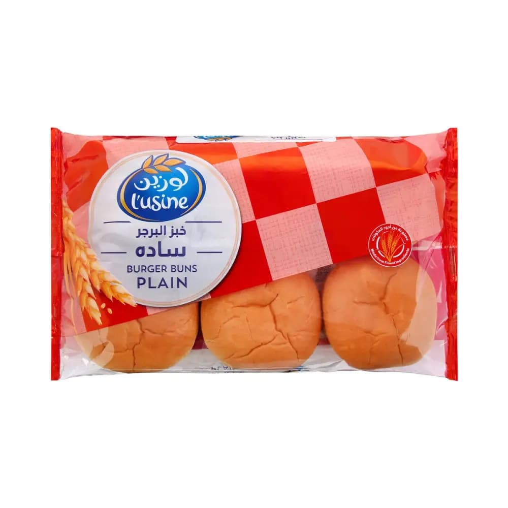 لوزين خبز برجر سادة 400جم