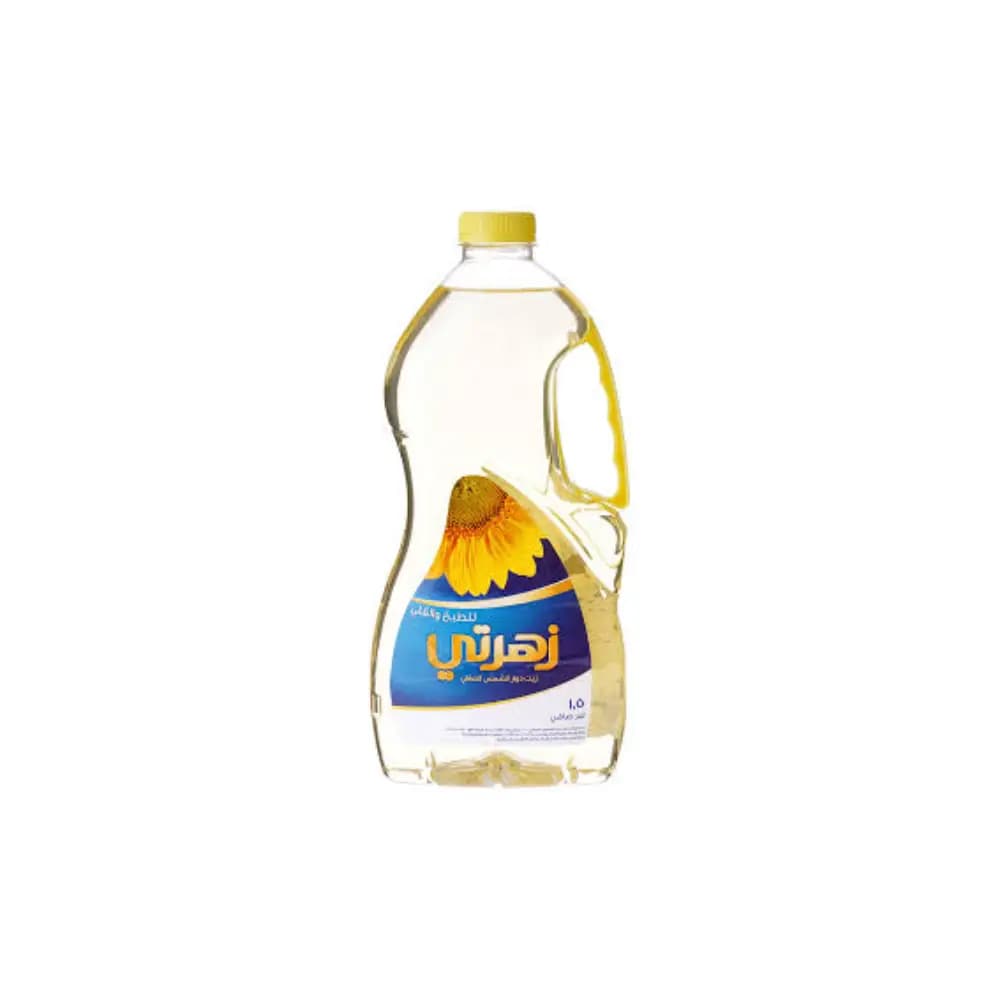 زيت دوار الشمس زهرتي 1.5لتر