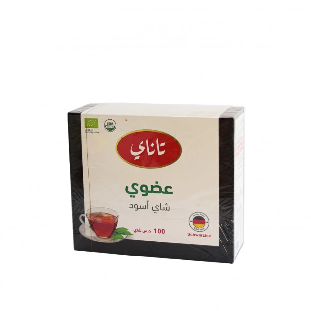 شاي اسود عضوي 100كيس