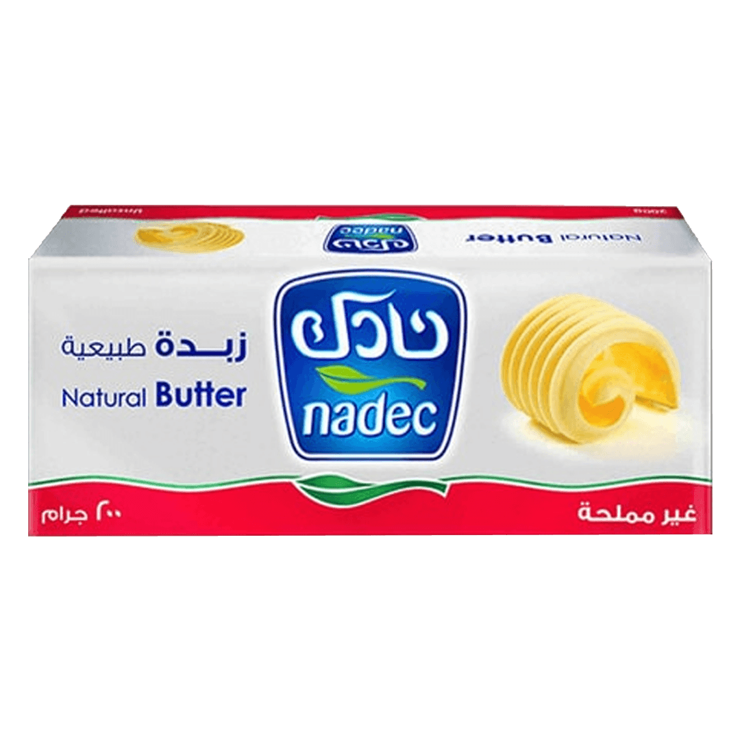 زبدة نادك غير مملحة 200 جرام
