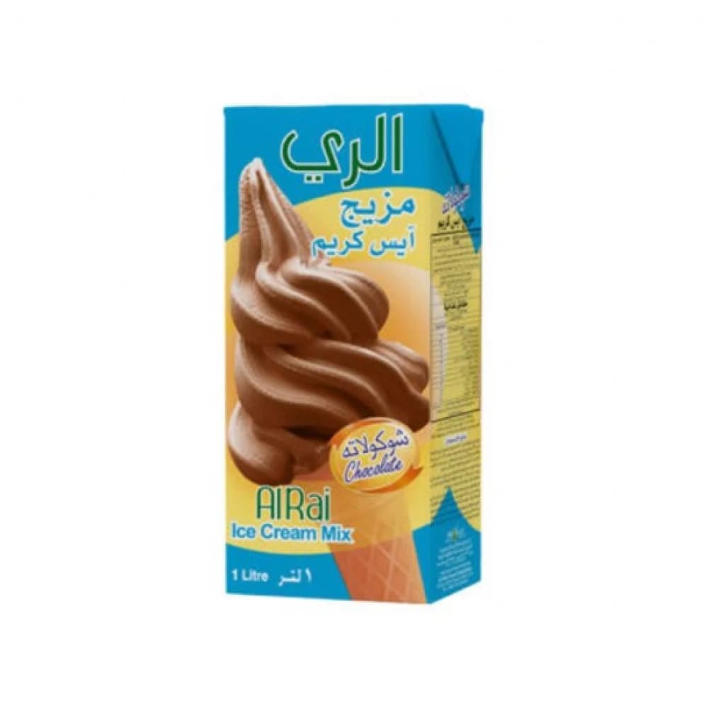 مزيج ايس كريم شكولاتة الري 1 لتر