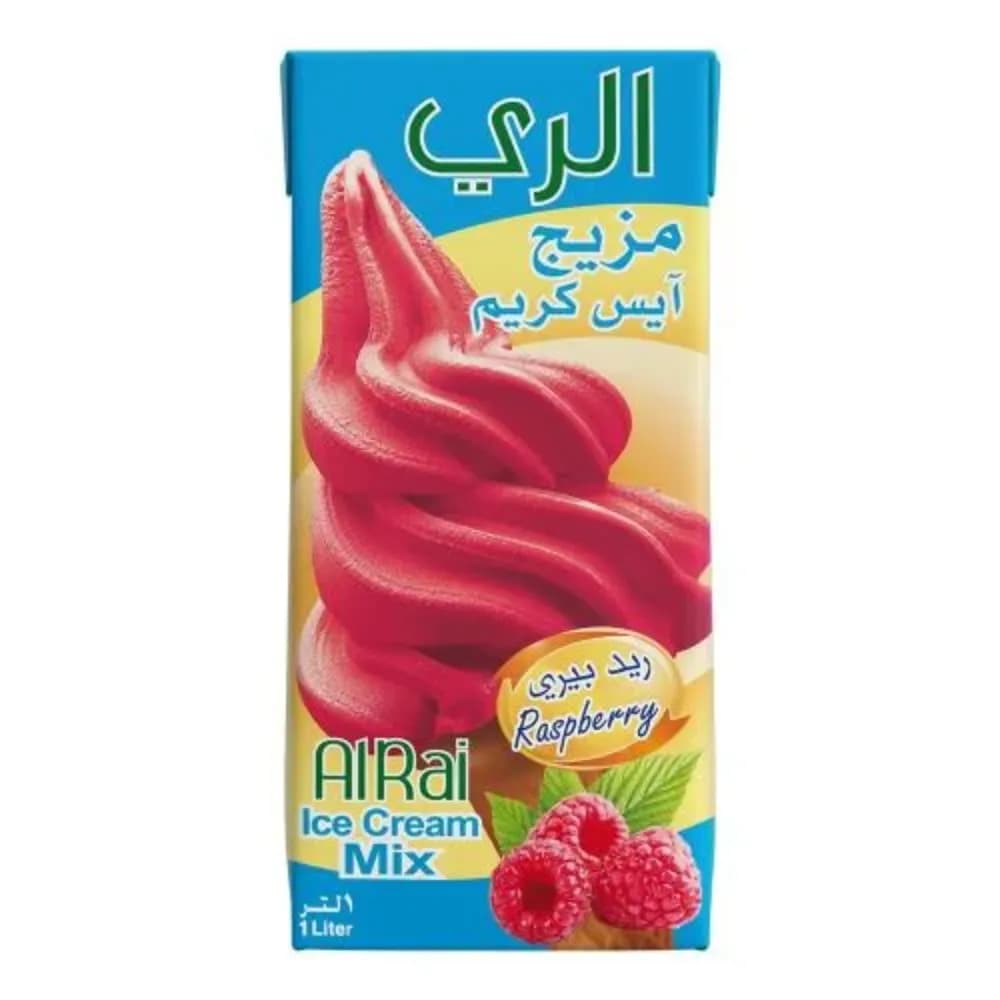 الري مزيج ايس كريم فراولة 1 لتر