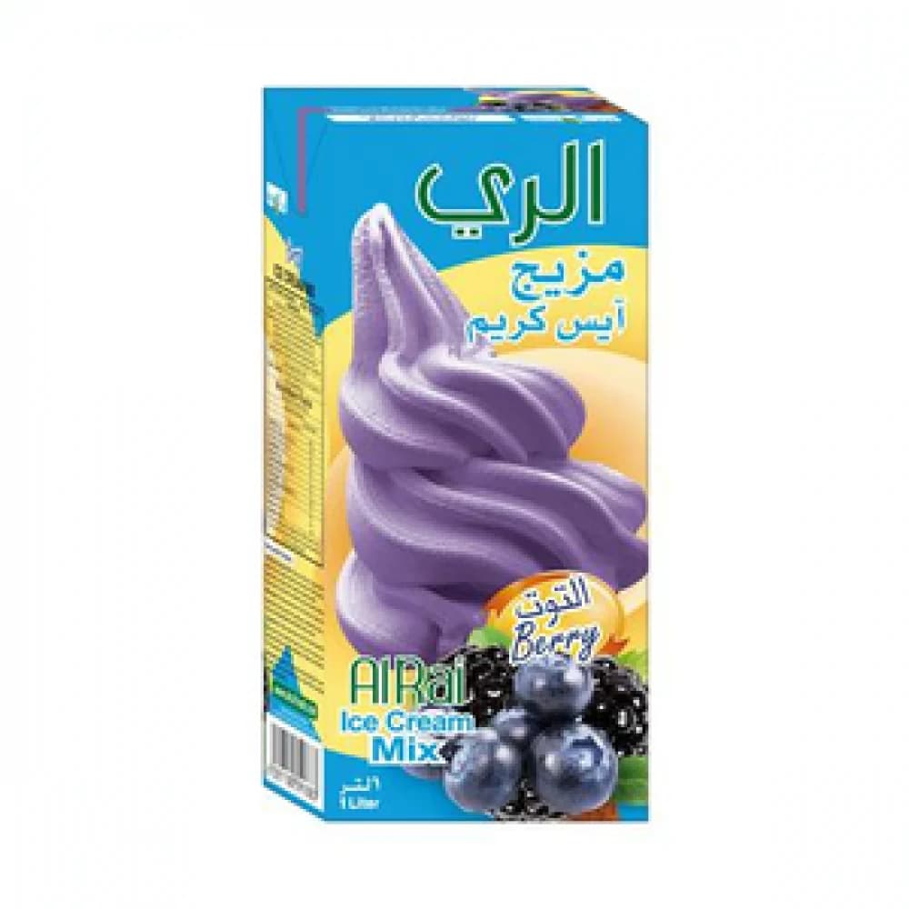 الري مزيج آيس كريم توت 1لتر