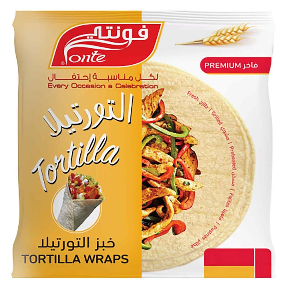 فونتي خبز تورتيلا 165 جرام