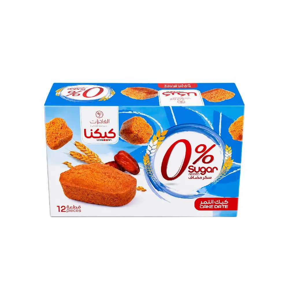 ميني كيك تمر بالبر 12 حبة