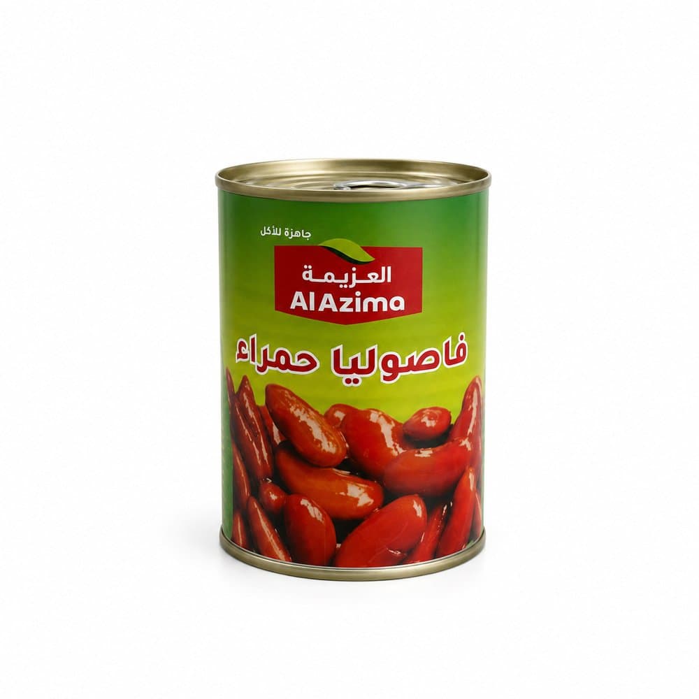 فاصوليا حمراء العزيمه400جم
