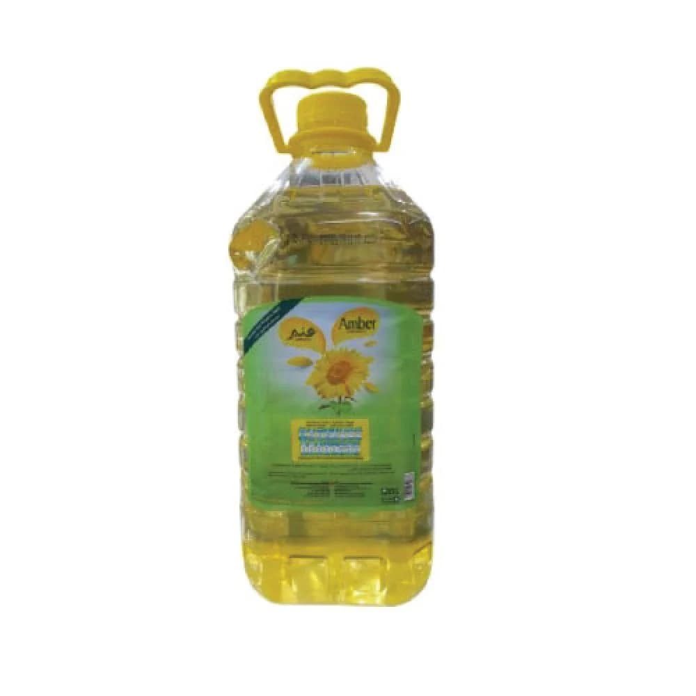 زيت دوار الشمس عنبر 4 لتر