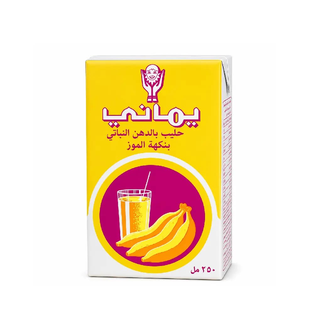 حليب يماني بالموز كبير 250مل