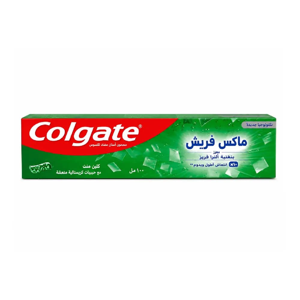 معجون أسنان كولجيت ماكس فريش الأخضر 100 مل